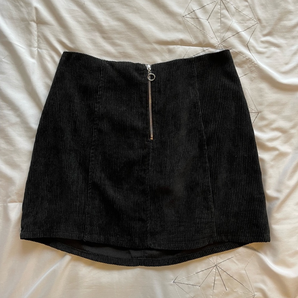 Free people corduroy mini skirt